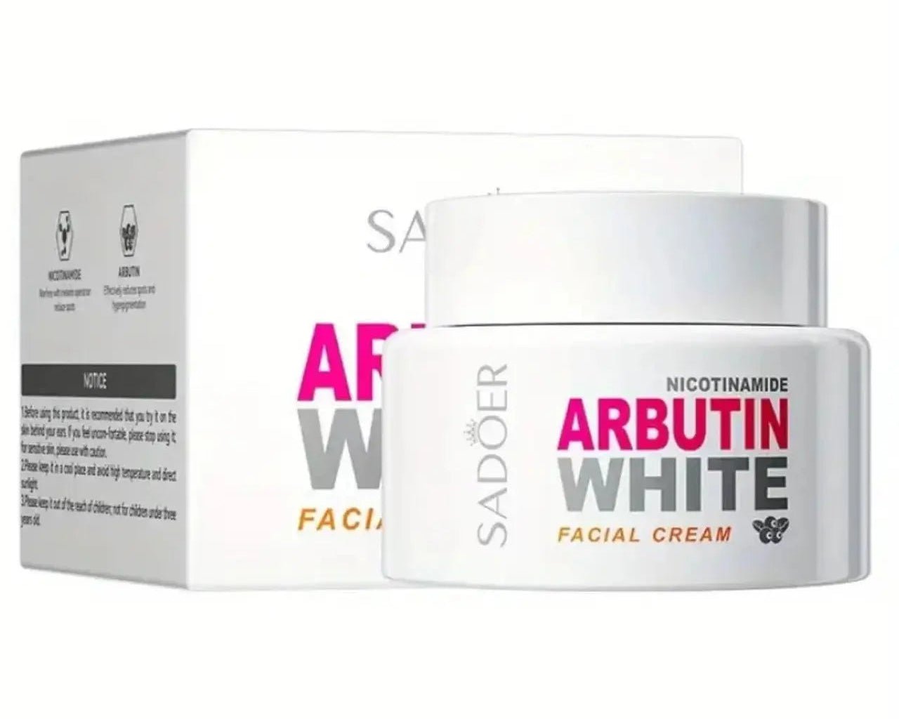 CREMA ACLARANTE ARBUTIN WHITE 60 gr - CON 30% DESCUENTO - Tienda De 1 - Click