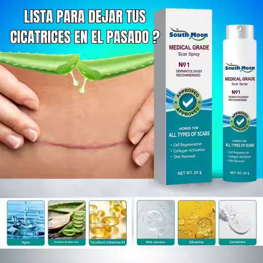 Spray Eliminador De Cicatrices - South Moon 60 ml