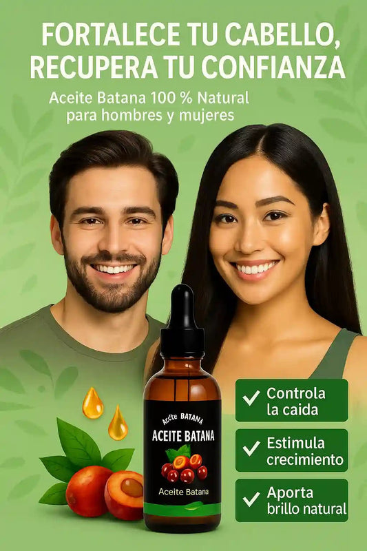 ACEITE BATANA - EL MEJOR ALIADO PARA TU CABELLO - 100% NATURAL. - Tienda De 1 - Click