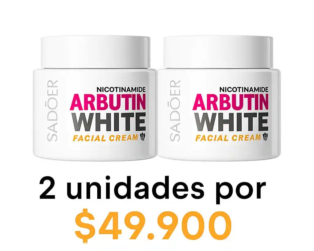 CREMA ACLARANTE ARBUTIN WHITE 60 gr - CON 30% DESCUENTO - Tienda De 1 - Click