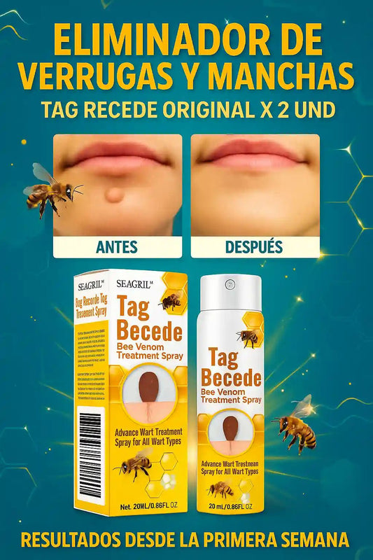 Eliminador de verrugas y manchas - TAG RECEDE ORIGINAL X 2 UND - Tienda De 1 - Click