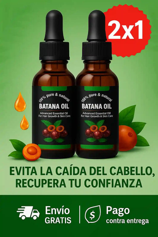 PROMOCION DE 2 ACEITES BATANA - EL MEJOR ALIADO PARA TU CABELLO - 100% NATURAL. - Tienda De 1 - Click