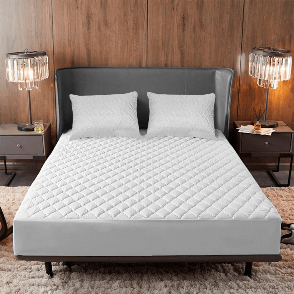 Protector Acolchado + Forros de almohadas - Tienda De 1 - Click