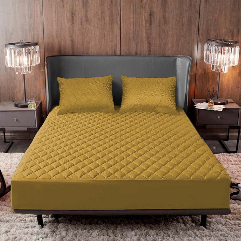 Protector Acolchado + Forros de almohadas - Tienda De 1 - Click