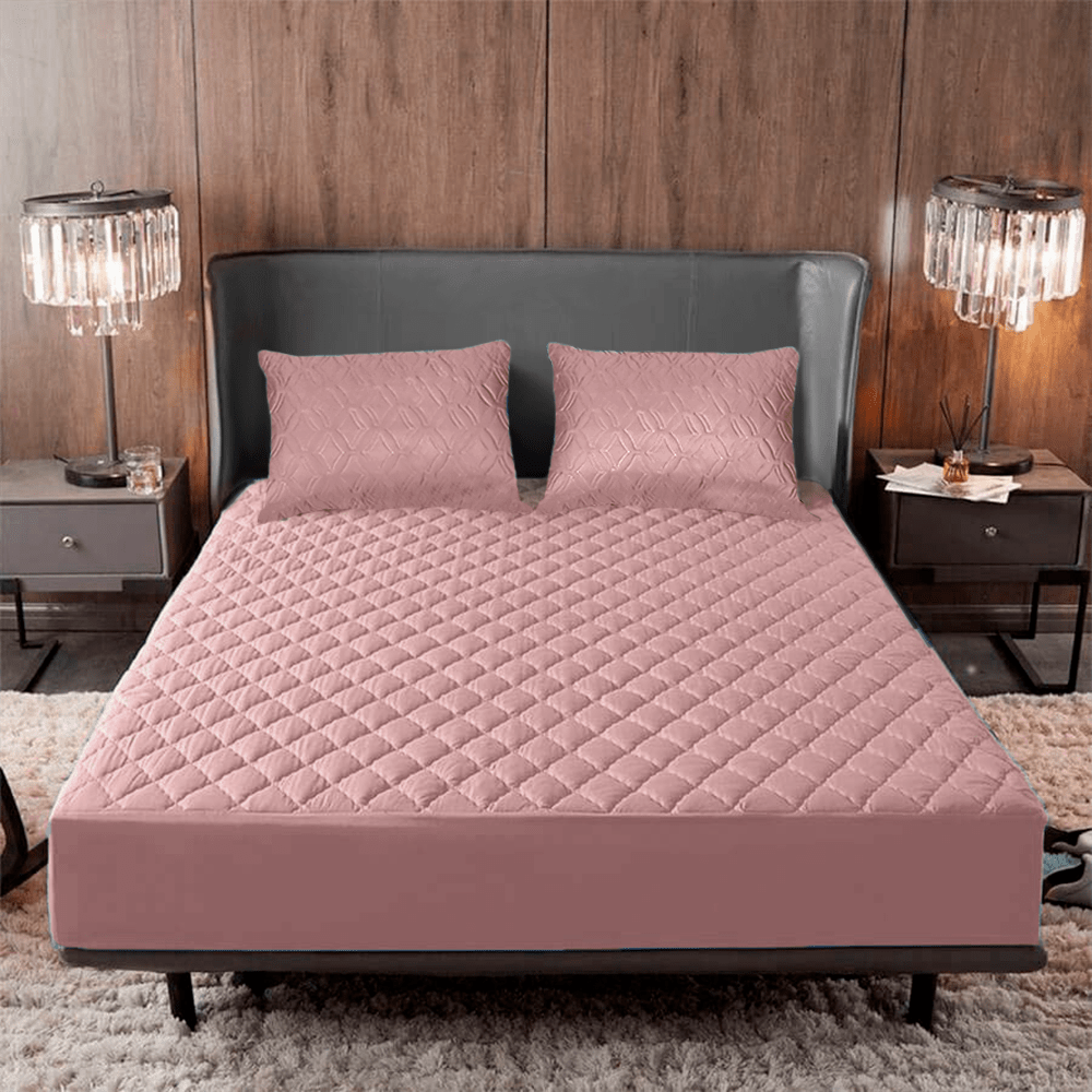 Protector Acolchado + Forros de almohadas - Tienda De 1 - Click