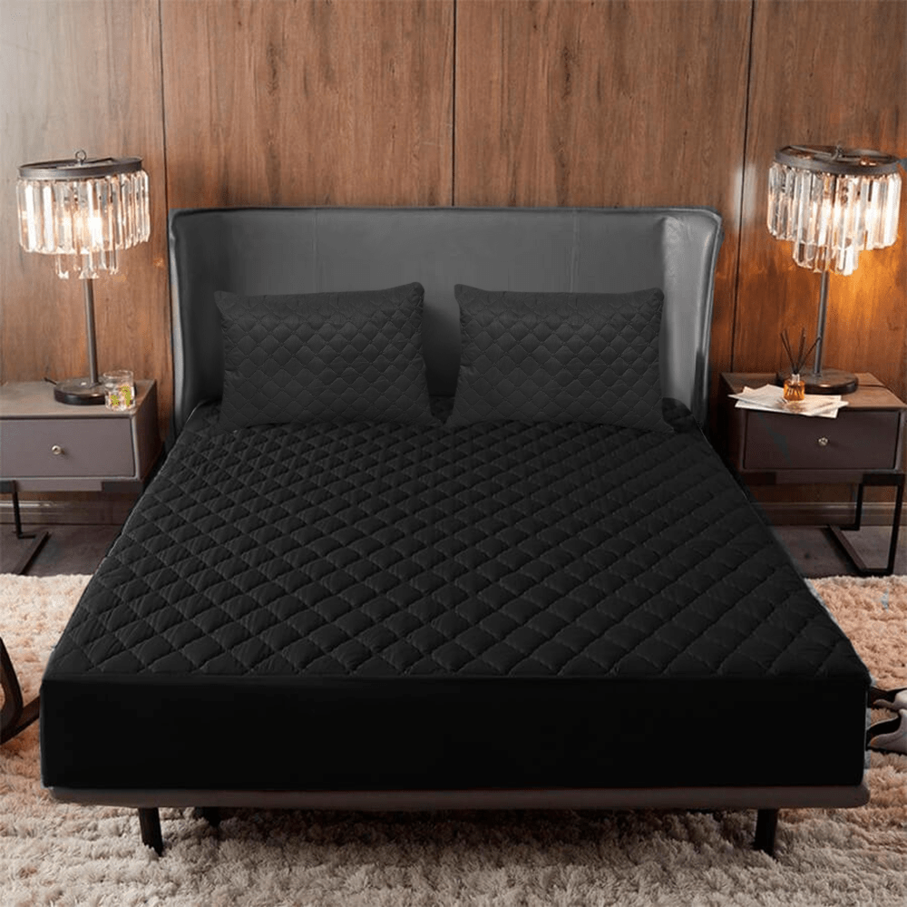 Protector Acolchado + Forros de almohadas - Tienda De 1 - Click