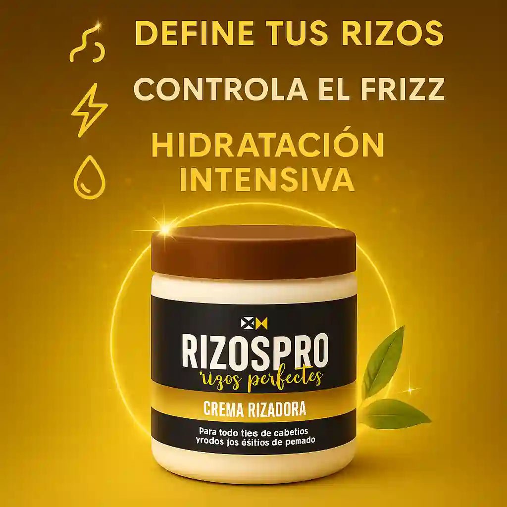 RizosPro – Crema RIZADORA 500 gm + Ampolla GRATIS - Tienda De 1 - Click