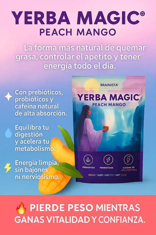🌿 Yerba Magic® Peach Mango - Tienda De 1 - Click